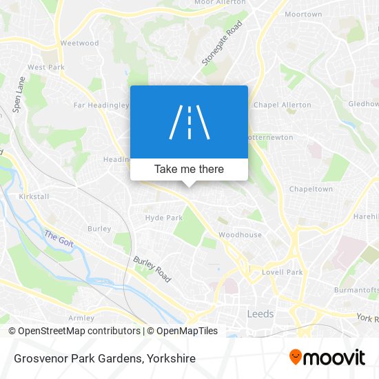 Grosvenor Park Gardens map