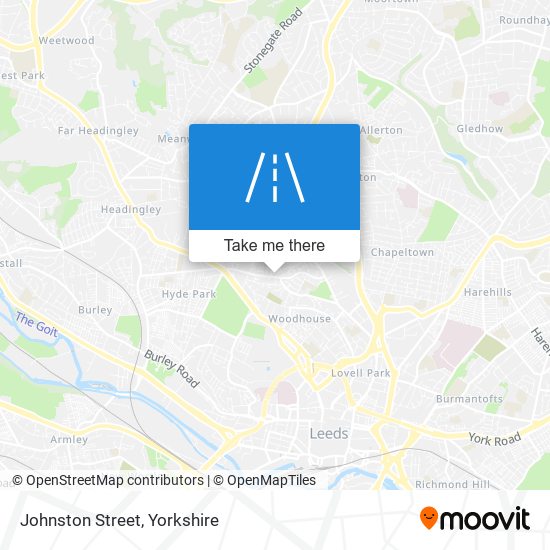 Johnston Street map