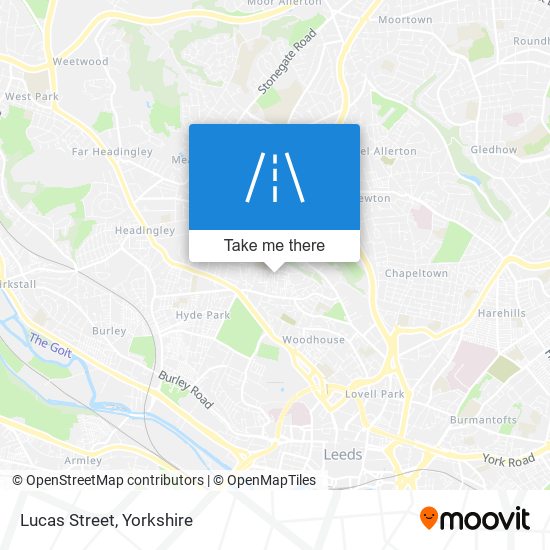 Lucas Street map