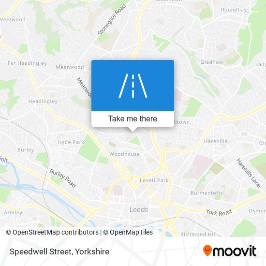 Speedwell Street map