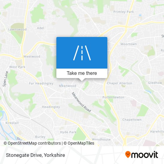 Stonegate Drive map