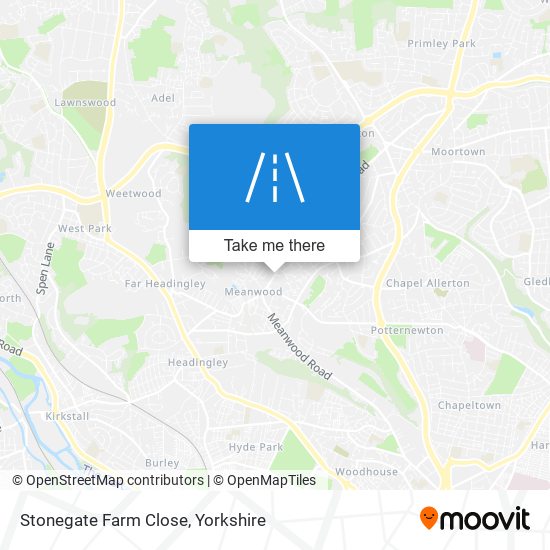 Stonegate Farm Close map