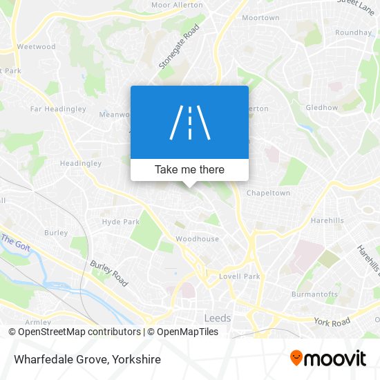 Wharfedale Grove map