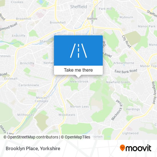 Brooklyn Place map