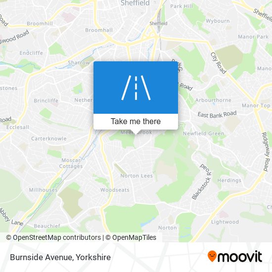 Burnside Avenue map