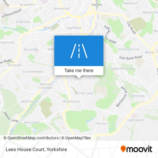 Lees House Court map