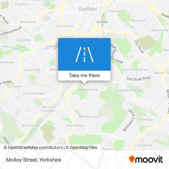 Molloy Street map