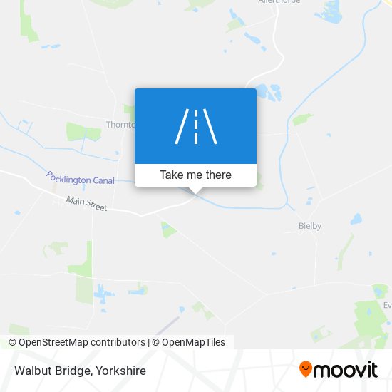 Walbut Bridge map