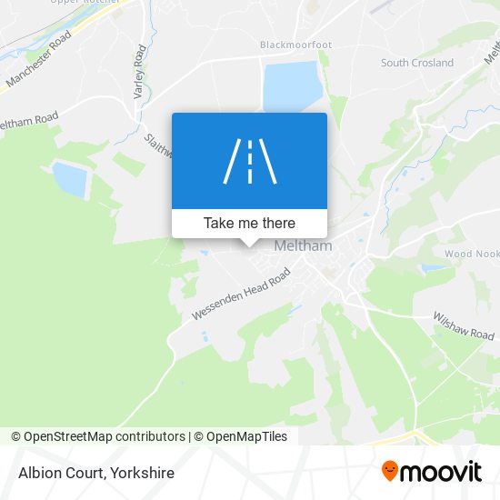Albion Court map
