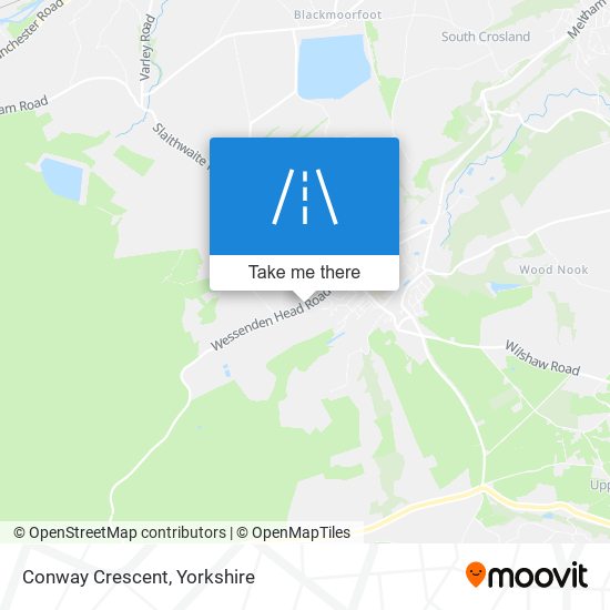 Conway Crescent map