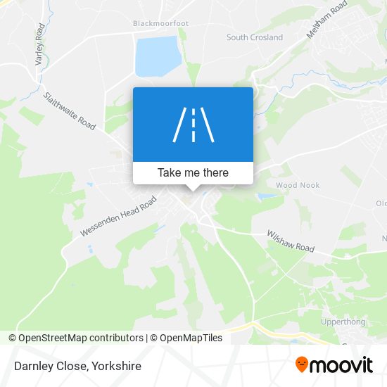 Darnley Close map
