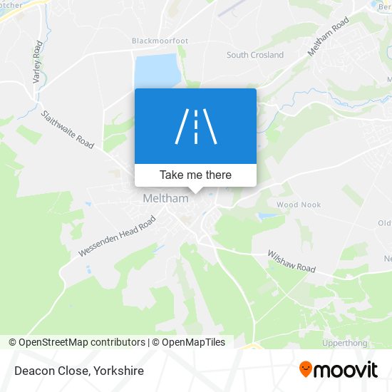 Deacon Close map