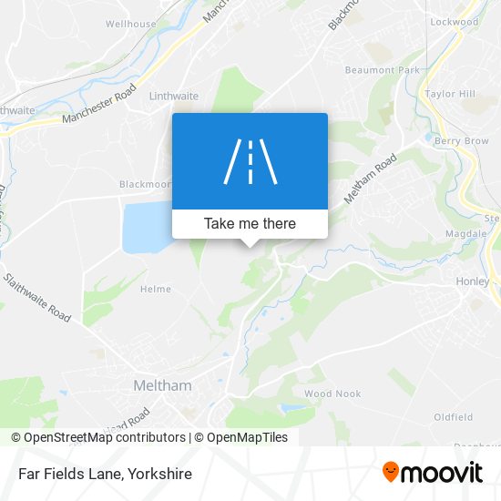 Far Fields Lane map