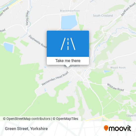 Green Street map