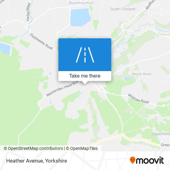 Heather Avenue map