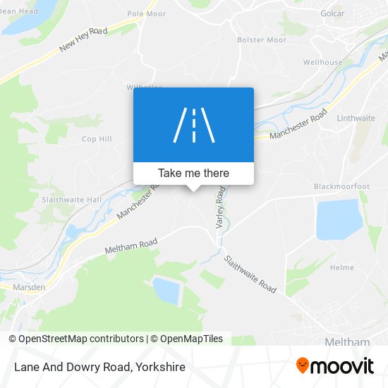 Lane And Dowry Road map