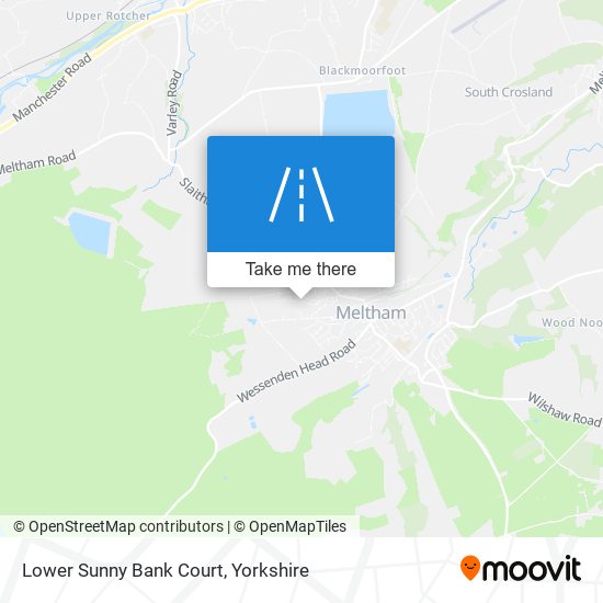 Lower Sunny Bank Court map