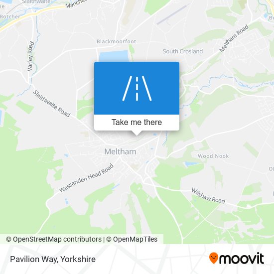Pavilion Way map
