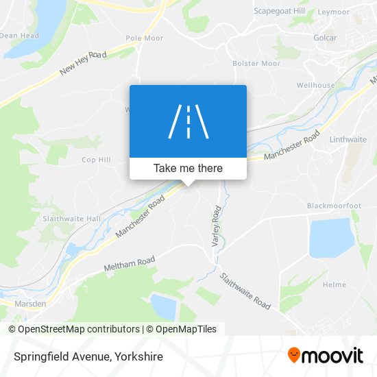 Springfield Avenue map