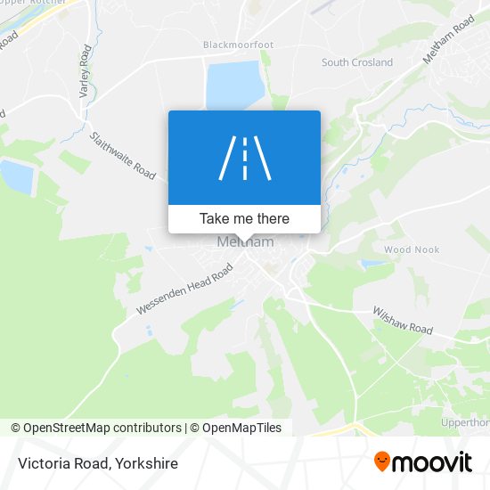 Victoria Road map