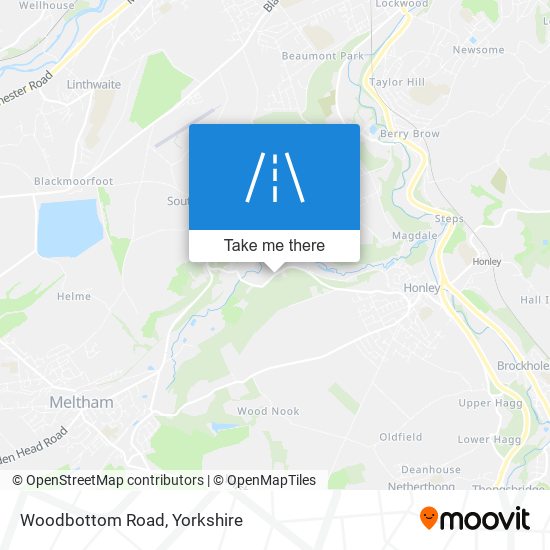 Woodbottom Road map