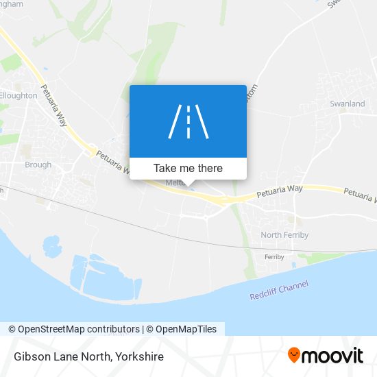 Gibson Lane North map