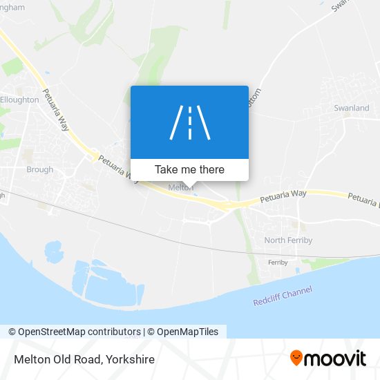 Melton Old Road map