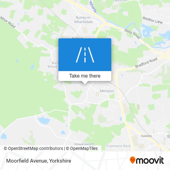 Moorfield Avenue map