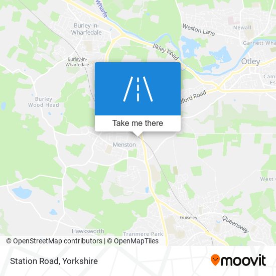 Station Road map