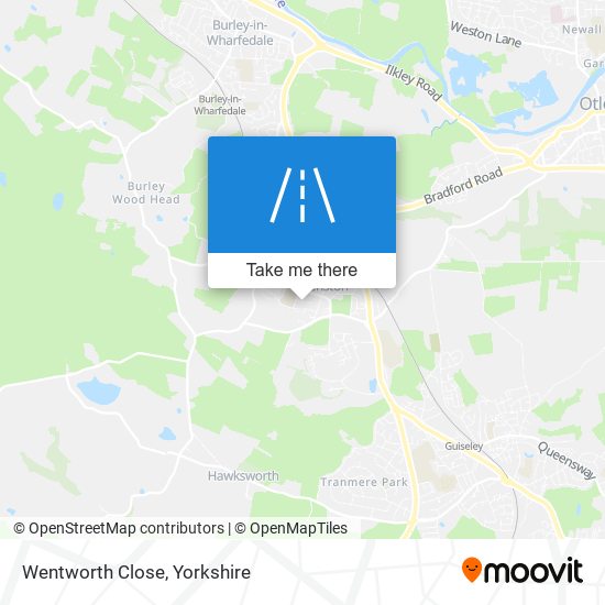Wentworth Close map