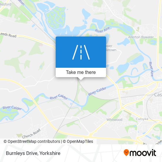 Burnleys Drive map