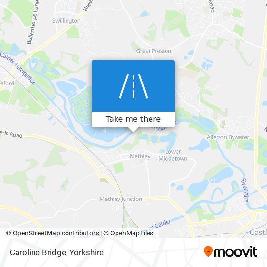 Caroline Bridge map