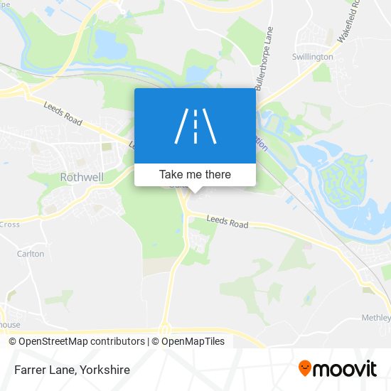 Farrer Lane map
