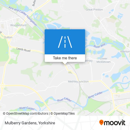 Mulberry Gardens map