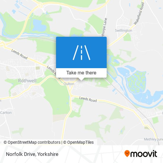 Norfolk Drive map