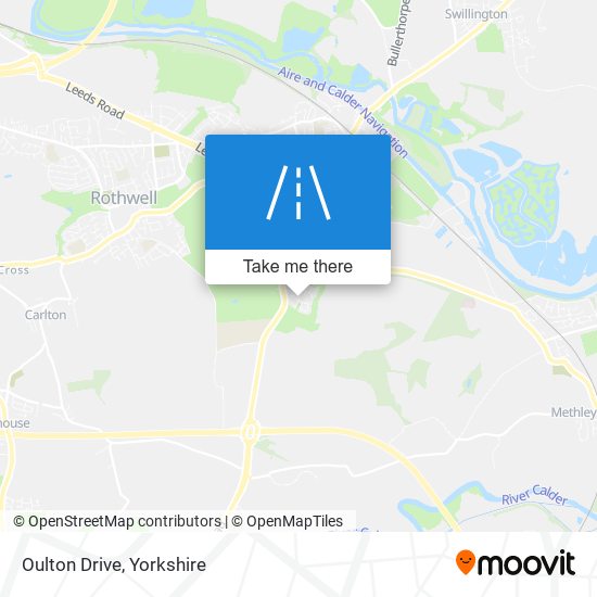 Oulton Drive map