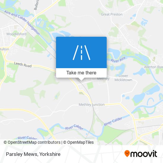 Parsley Mews map