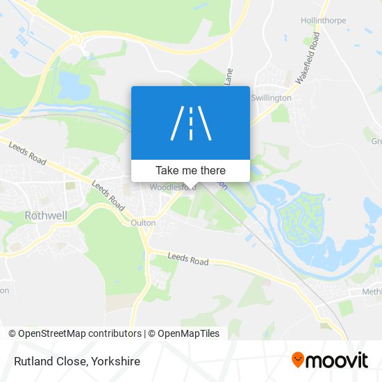 Rutland Close map