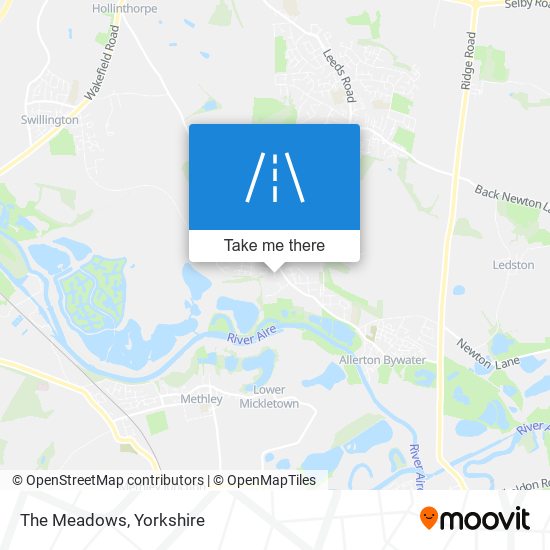 The Meadows map