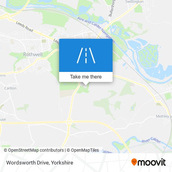 Wordsworth Drive map