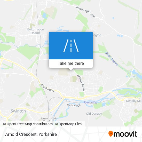 Arnold Crescent map