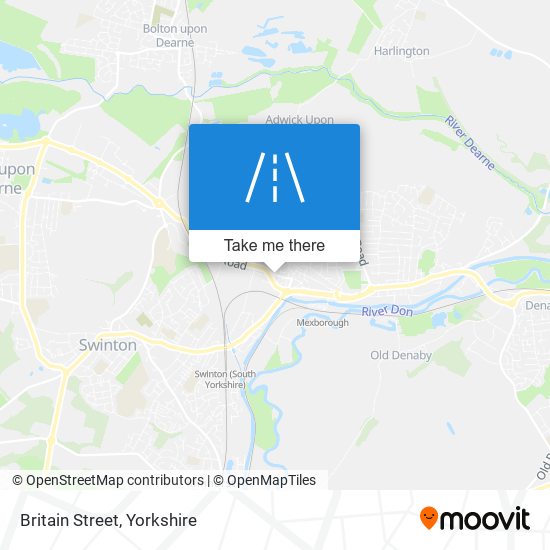 Britain Street map