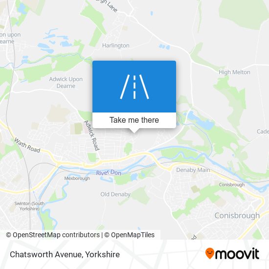 Chatsworth Avenue map