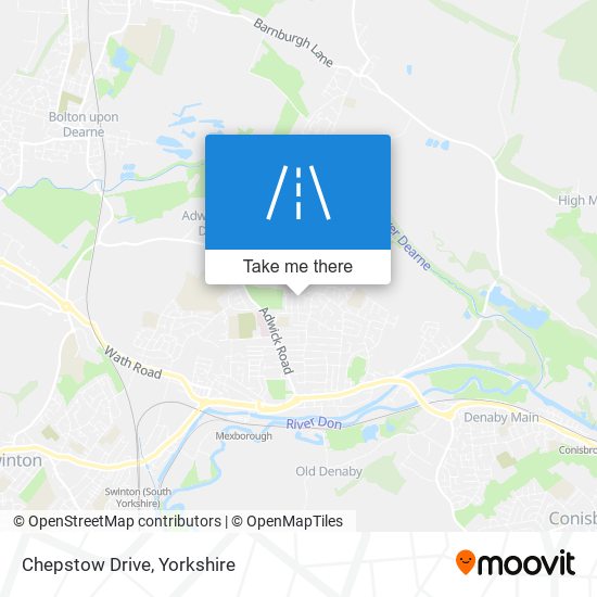 Chepstow Drive map