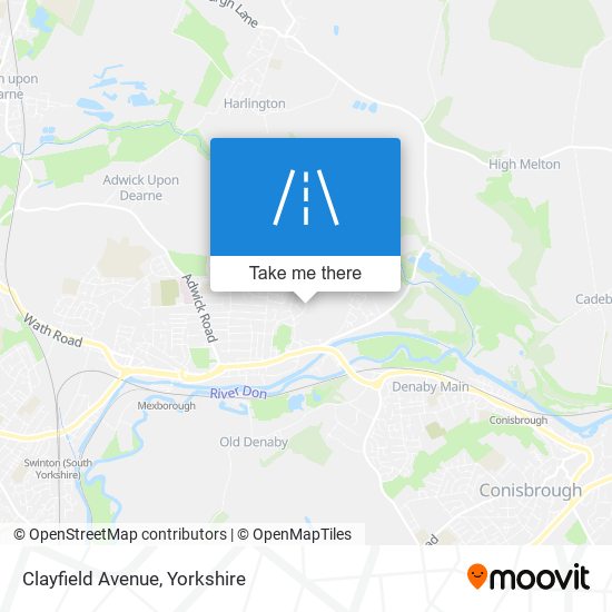 Clayfield Avenue map