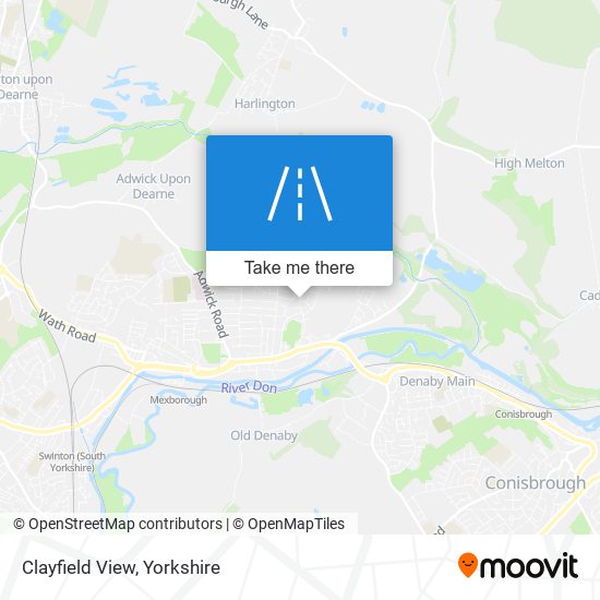 Clayfield View map