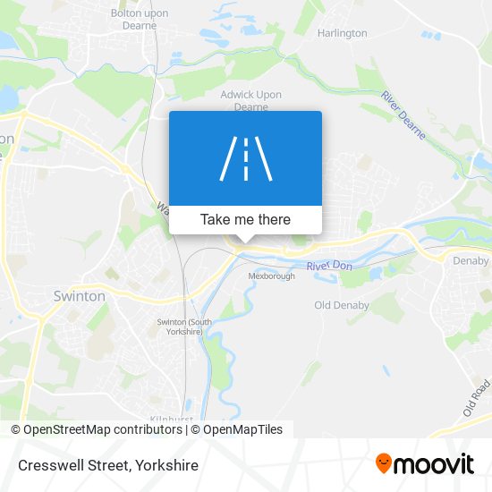 Cresswell Street map