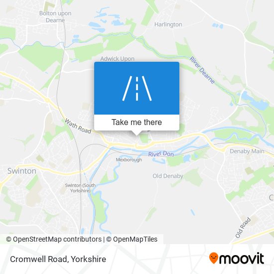 Cromwell Road map