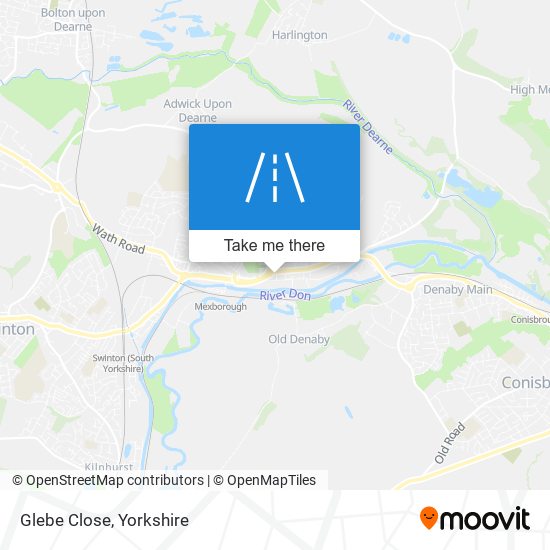 Glebe Close map