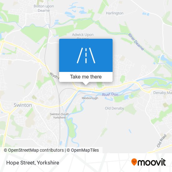 Hope Street map